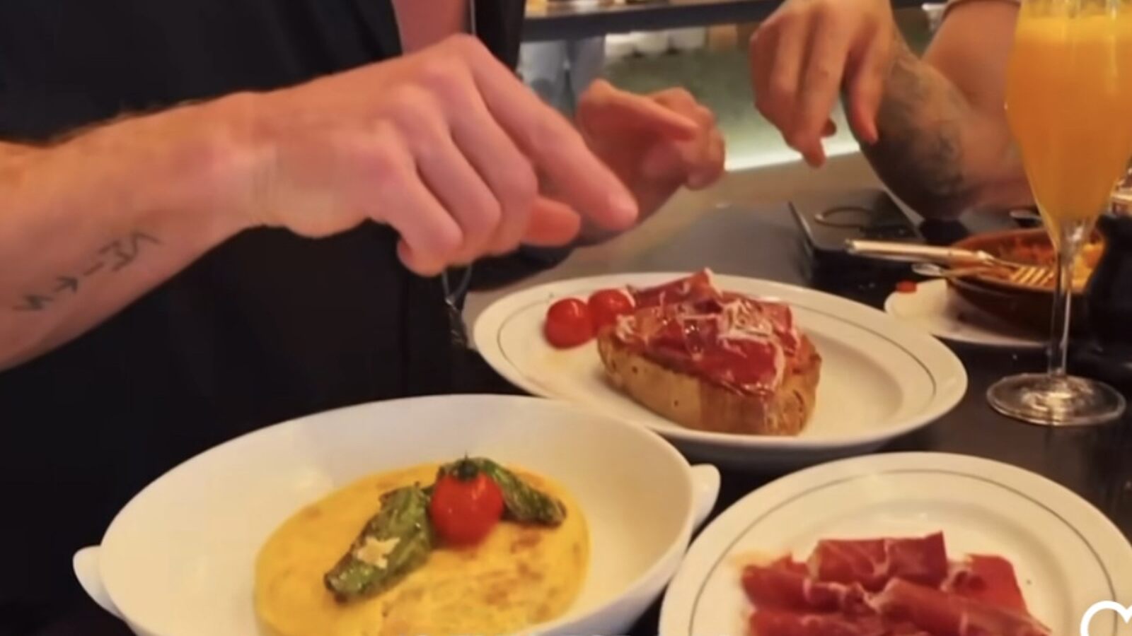 Captura del instagram de Chris Hemsworth