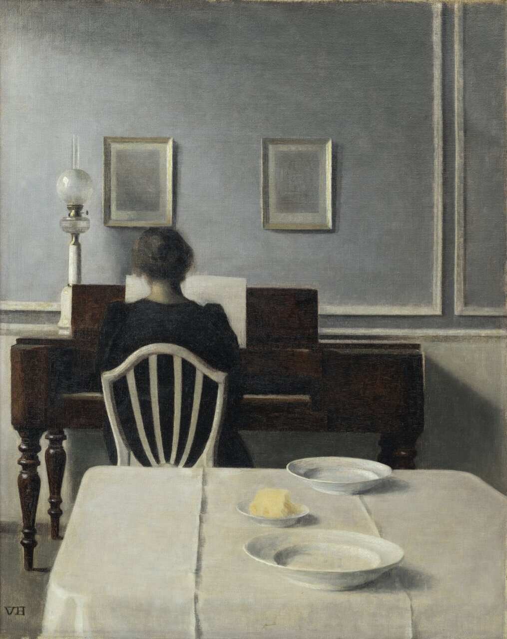 exposición Vilhelm Hammershøi Museo Thyssen