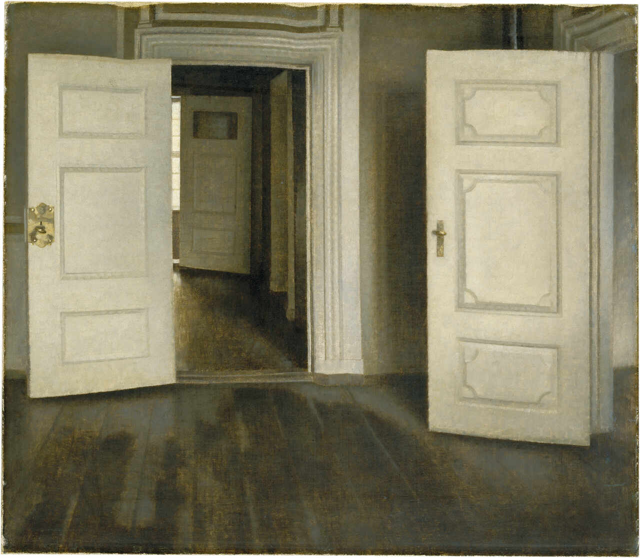 exposición Vilhelm Hammershøi Museo Thyssen