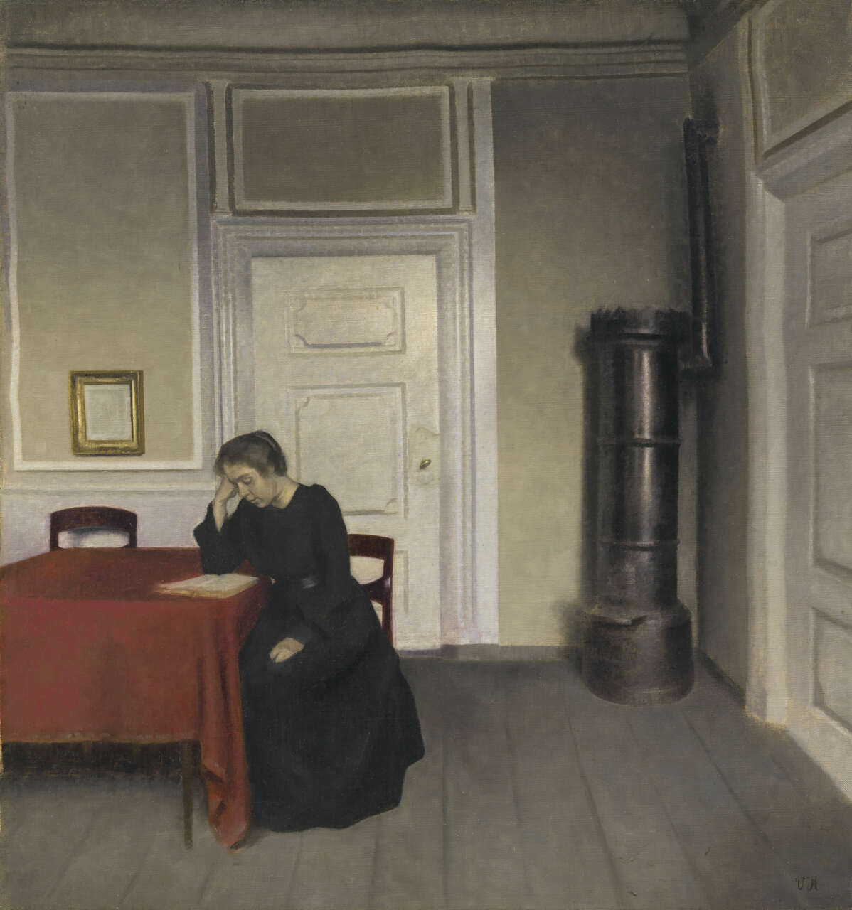 exposición Vilhelm Hammershøi Museo Thyssen