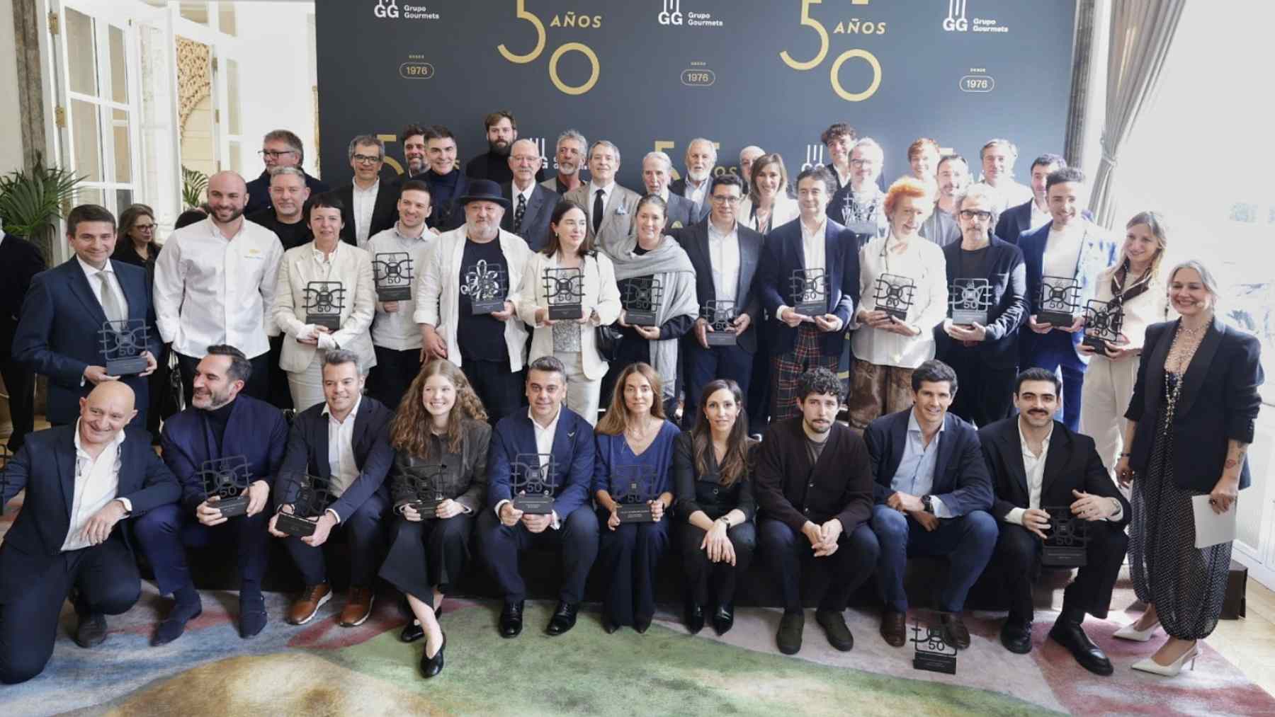 De Ferran Adrià a Elena Arzak: 50 referentes de la gastronomía española celebran 50 años de Grupo Gourmets