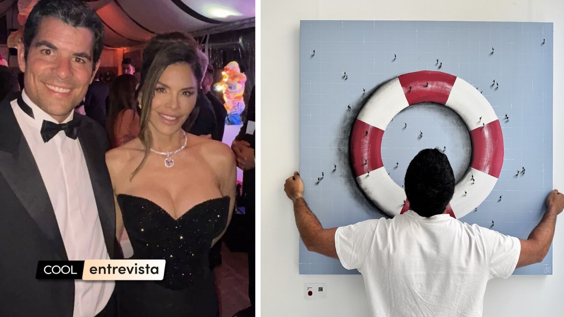 Jaime Monge, tras vender su cuadro a la pareja Bezos por 45.000 €: Estos sucesos te cambian la trayectoria