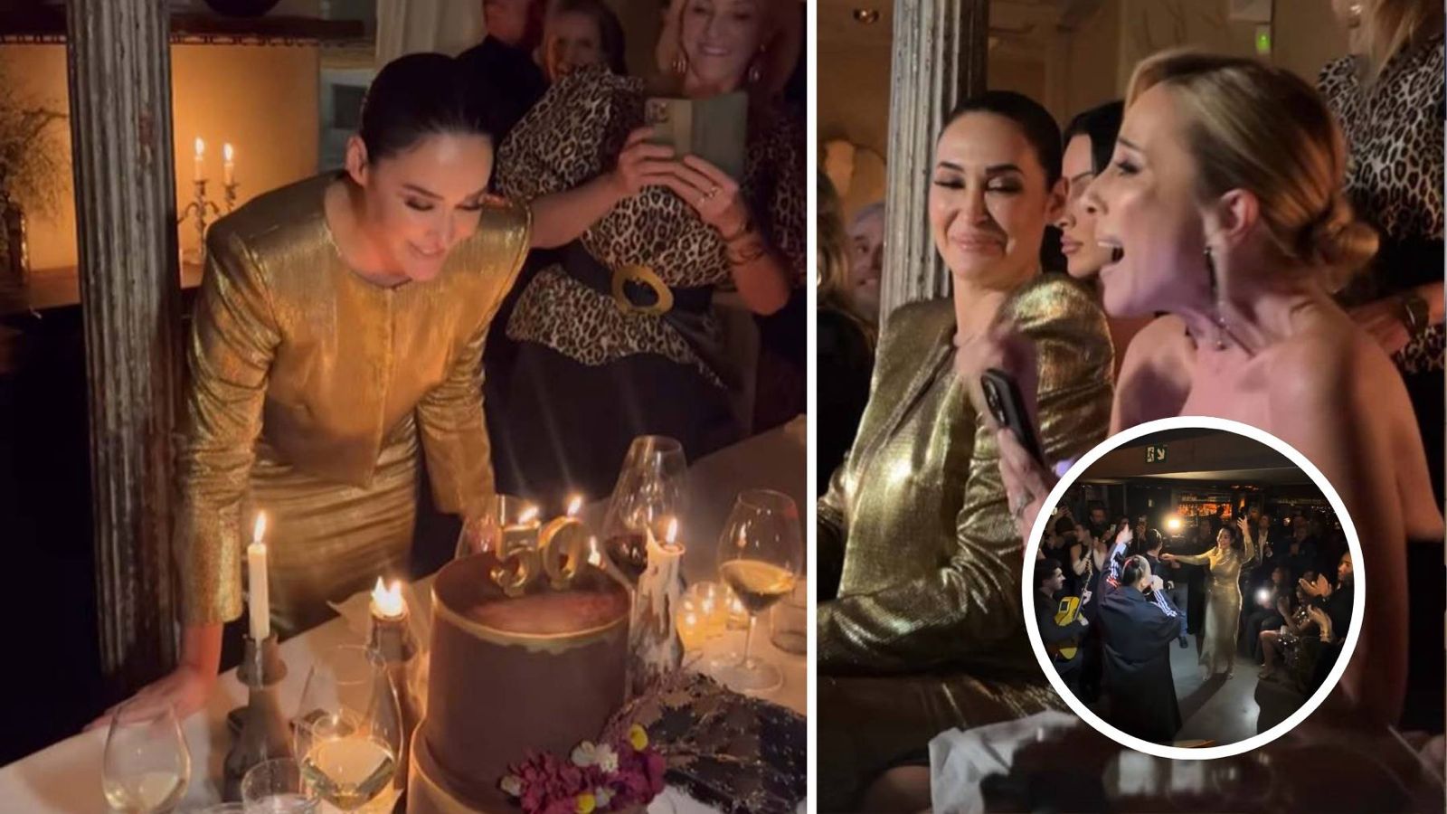 Vicky Martín Berrocal celebra sus 53 en este local de Madrid: flamenquito, amigos y Marta Sánchez cantando