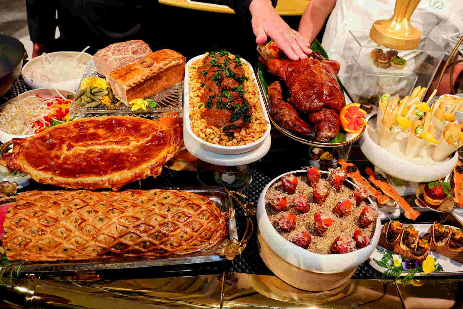 Menú de los galardones de hace dos años