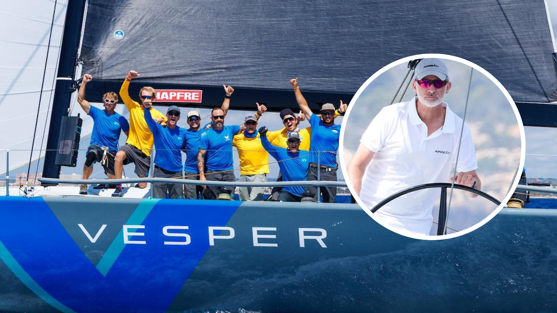 Felipe VI cambia su Aifos por un barco de regatas valorado en 1 millón de euros y 15 metros de eslora