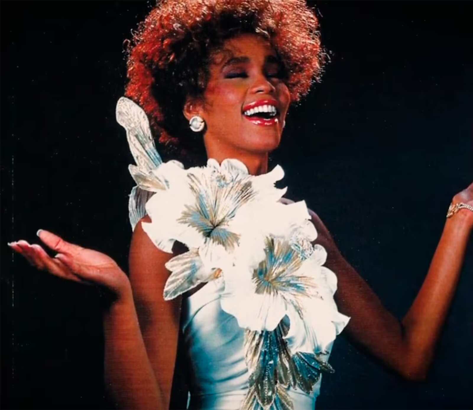 Vestido del diseñador de Withney Houston