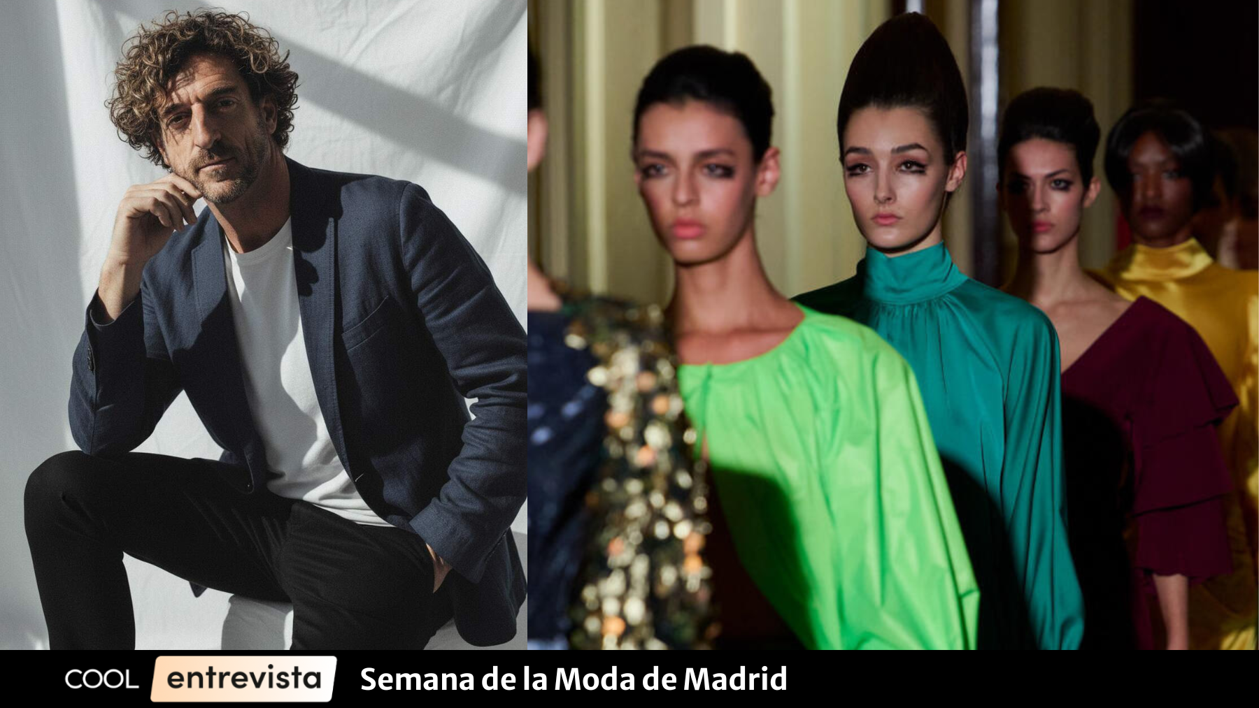 Javier Delafuente: Esta colección es una reflexión sobre el futuro de la alta costura