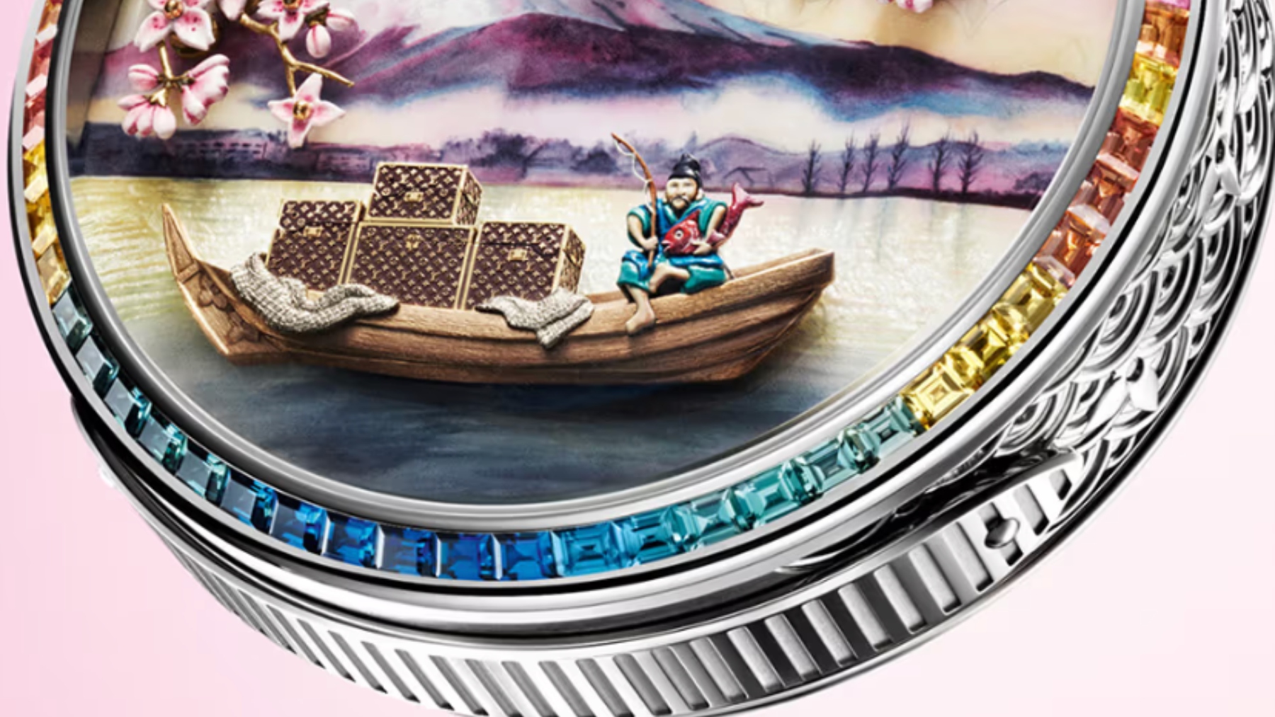 Louis Vuitton recrea el Monte Fuji en un reloj de bolsillo de 1,3 millones de euros