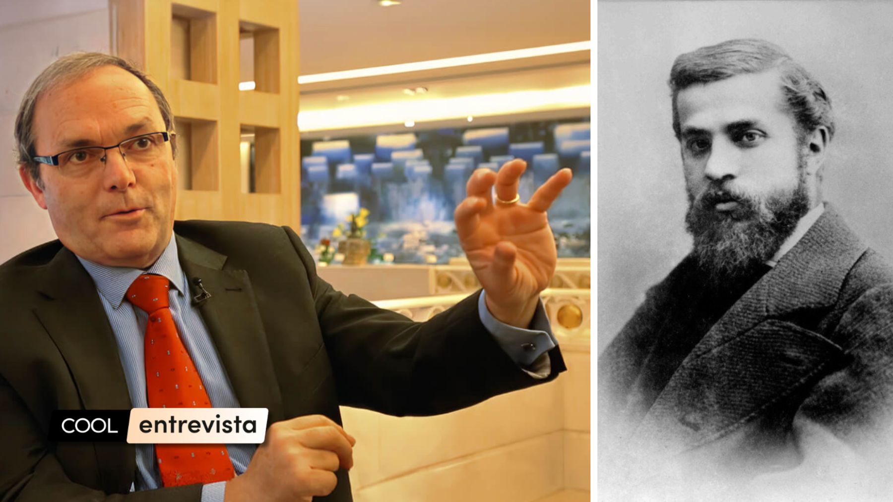 José Manuel Almuzara, arquitecto: Gaudí llevaba en un bolsillo el rosario y en el otro avellanas