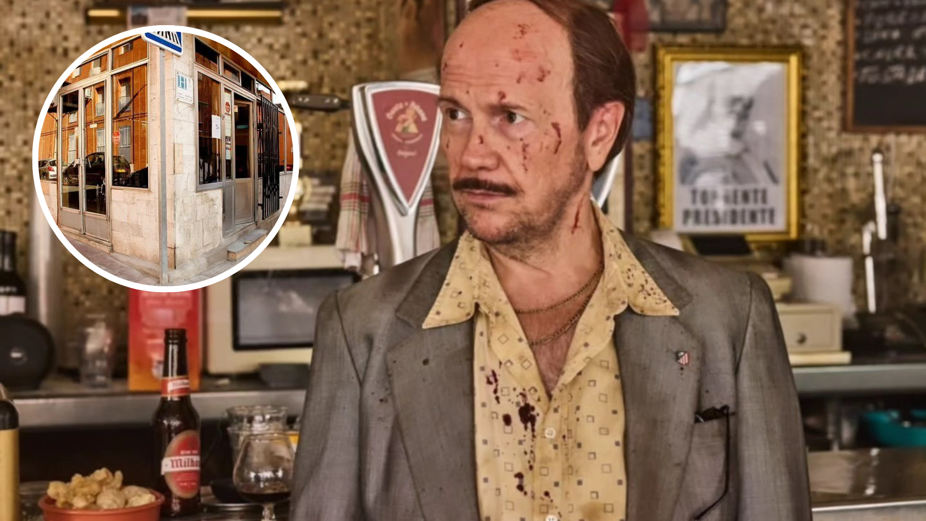 El bar donde Santiago Segura rodó