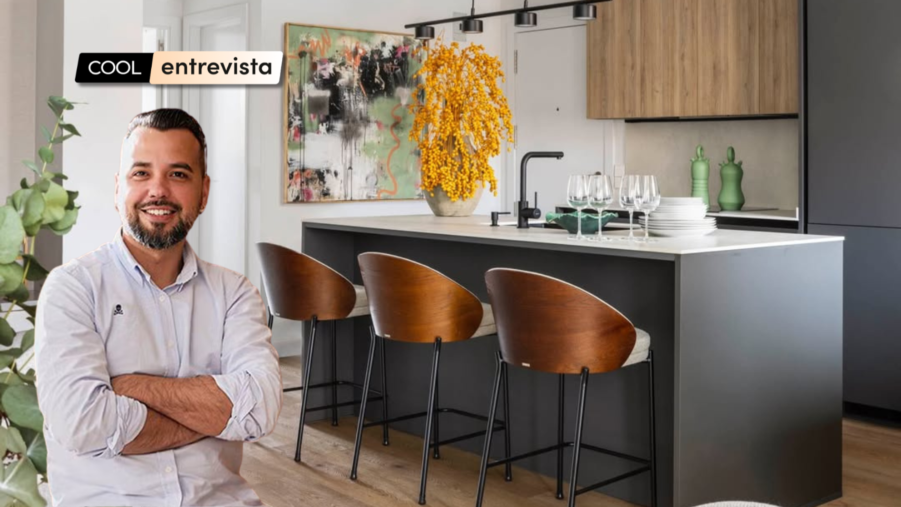 Pedro Baños, experto en cocinas: A veces es mejor optar por una península para no saturar el espacio