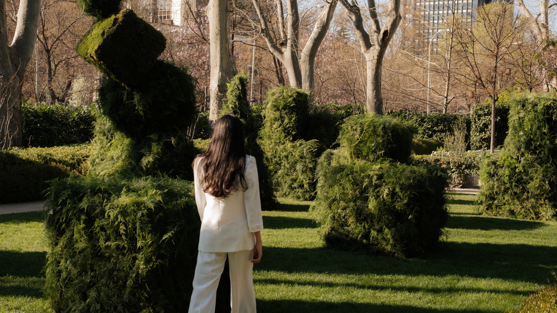 Instalan en Madrid este laberinto inspirado en