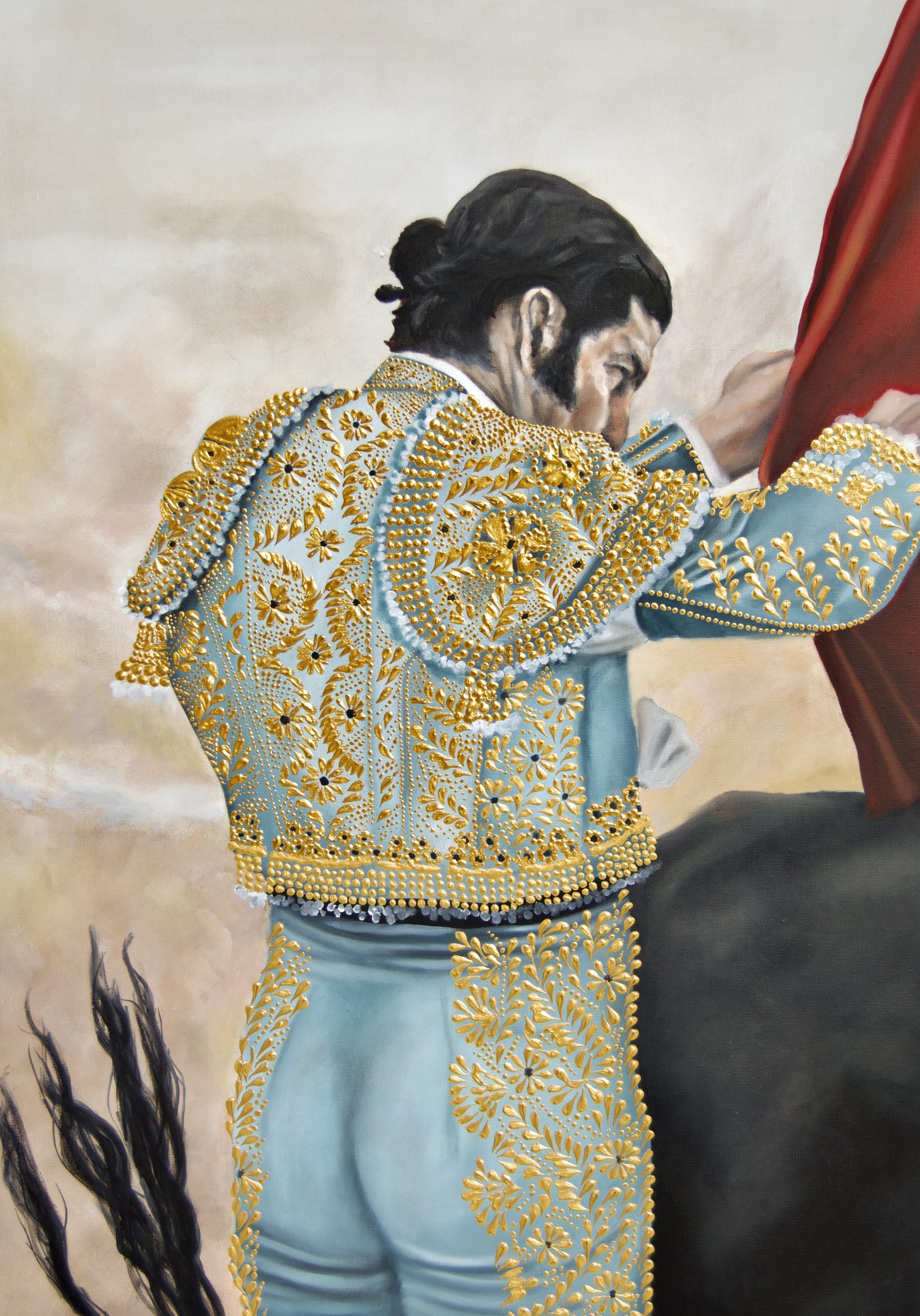 Paula Granados firma los carteles taurinos más bellos: «Con oro creo destellos como en un traje real»