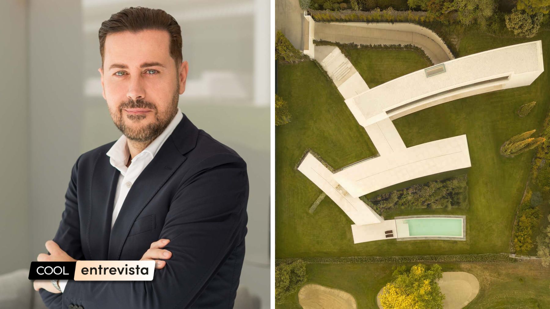 F. Silvestre, arquitecto de las villas que habría comprado Bellingham en La Moraleja: Tienen 5 jardines