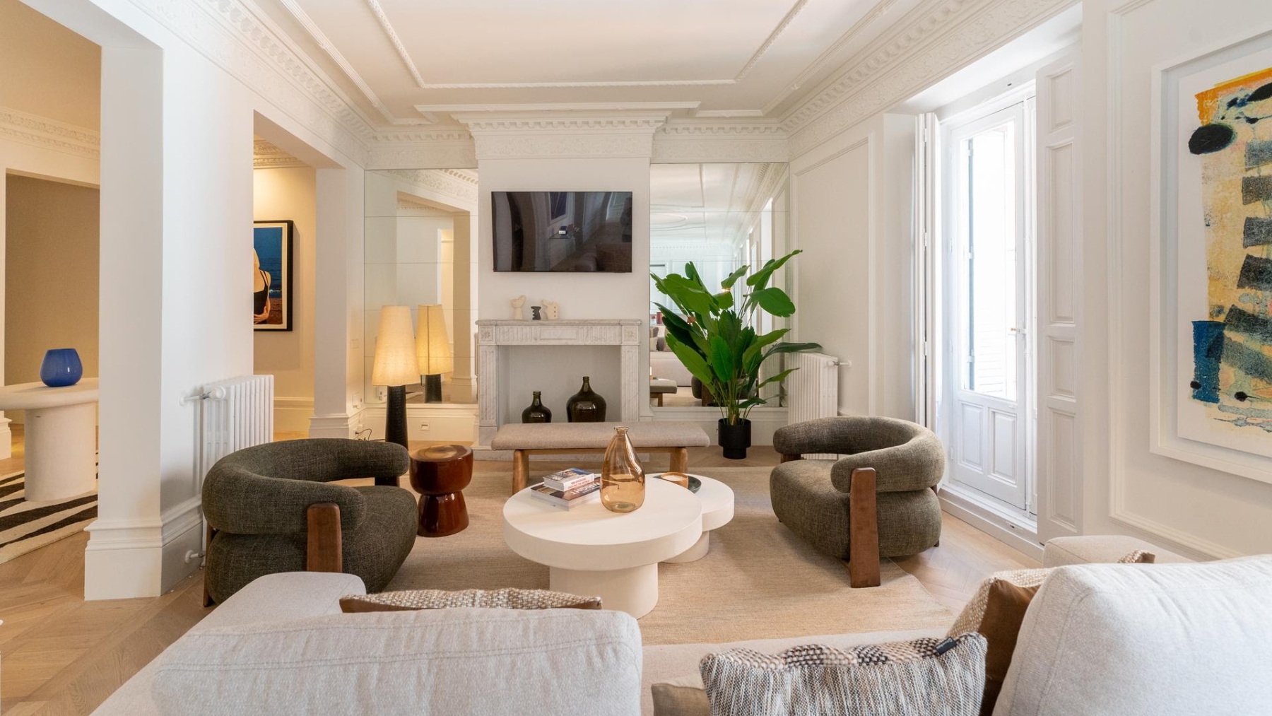 Así ha reformado Isabella Yitani un piso en Justicia que cuesta 2,9 millones: más luz, más espacio...