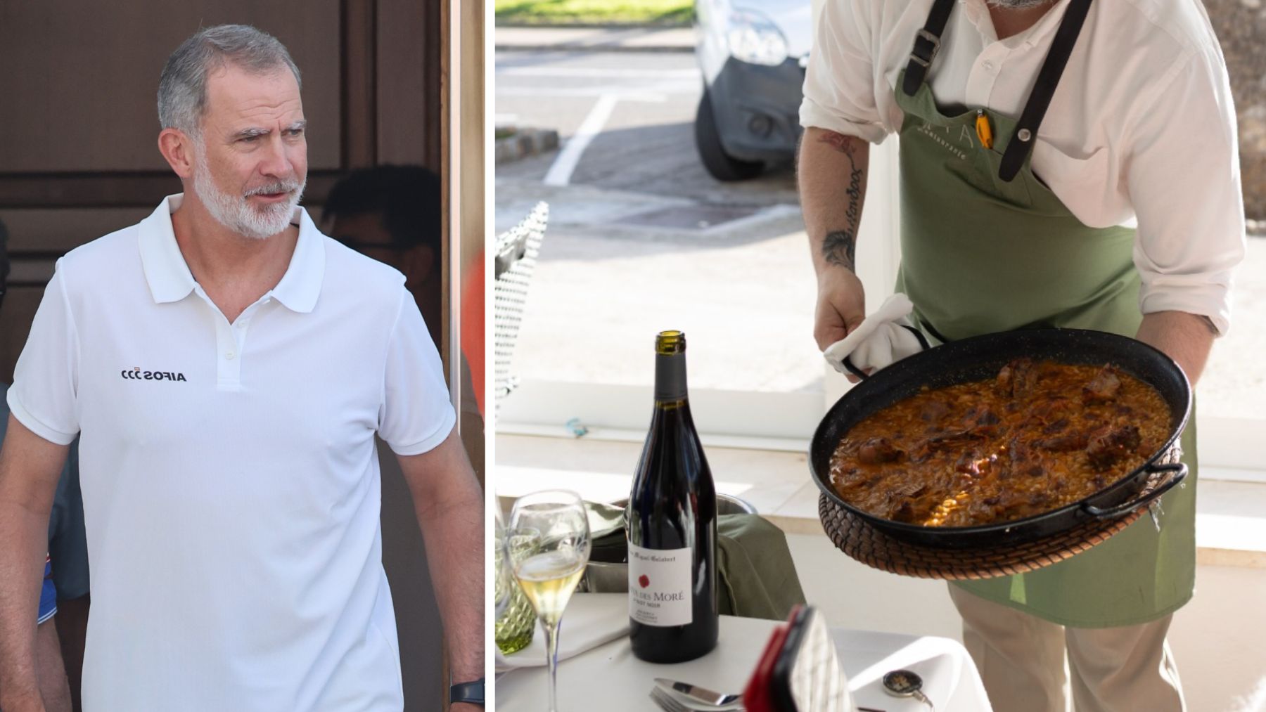 El plan del Rey Felipe VI en Mallorca: una paella entre amigos en el restaurante de Guillermo Cabot