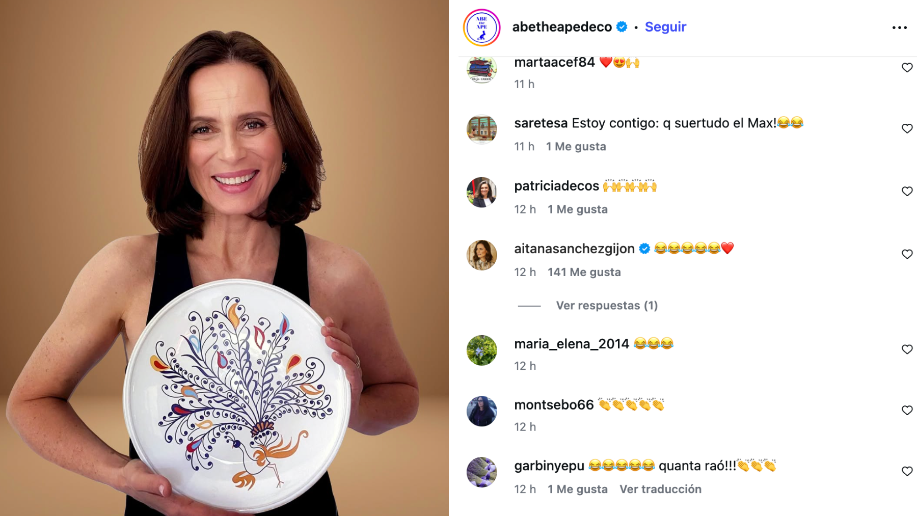 Aitana Sánchez-Gijón rompe su silencio en un post que se habla de Maxi Iglesias: No pillaréis un maromo así