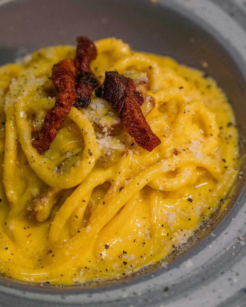 pasta carbonara receta