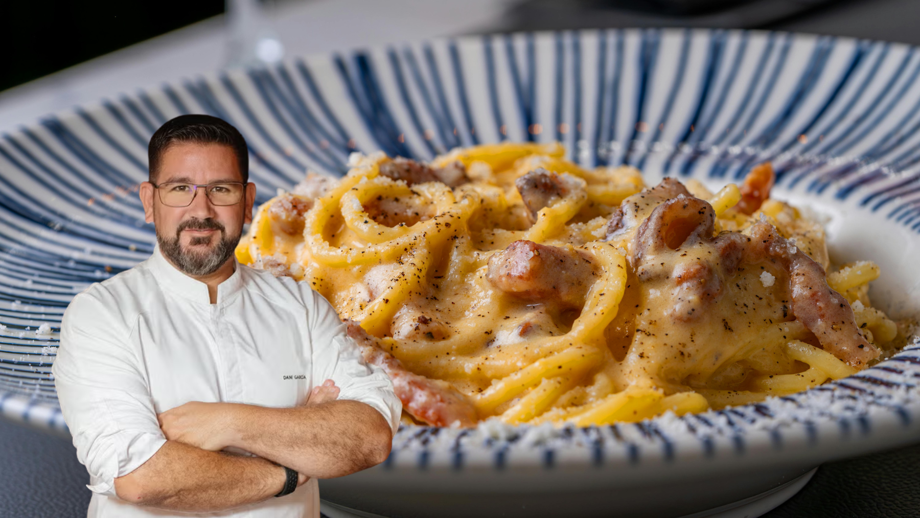 Hoy es el Día de la Carbonara y Dani García nos enseña a preparar la receta auténtica: A la italiana, sin nata