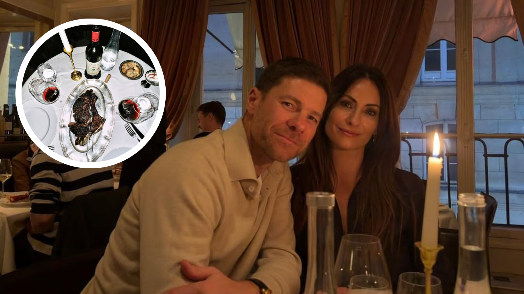 Xabi Alonso y Nagore Aranburu reaparecen en este restaurante de París: una velada con ticket medio de 60 €