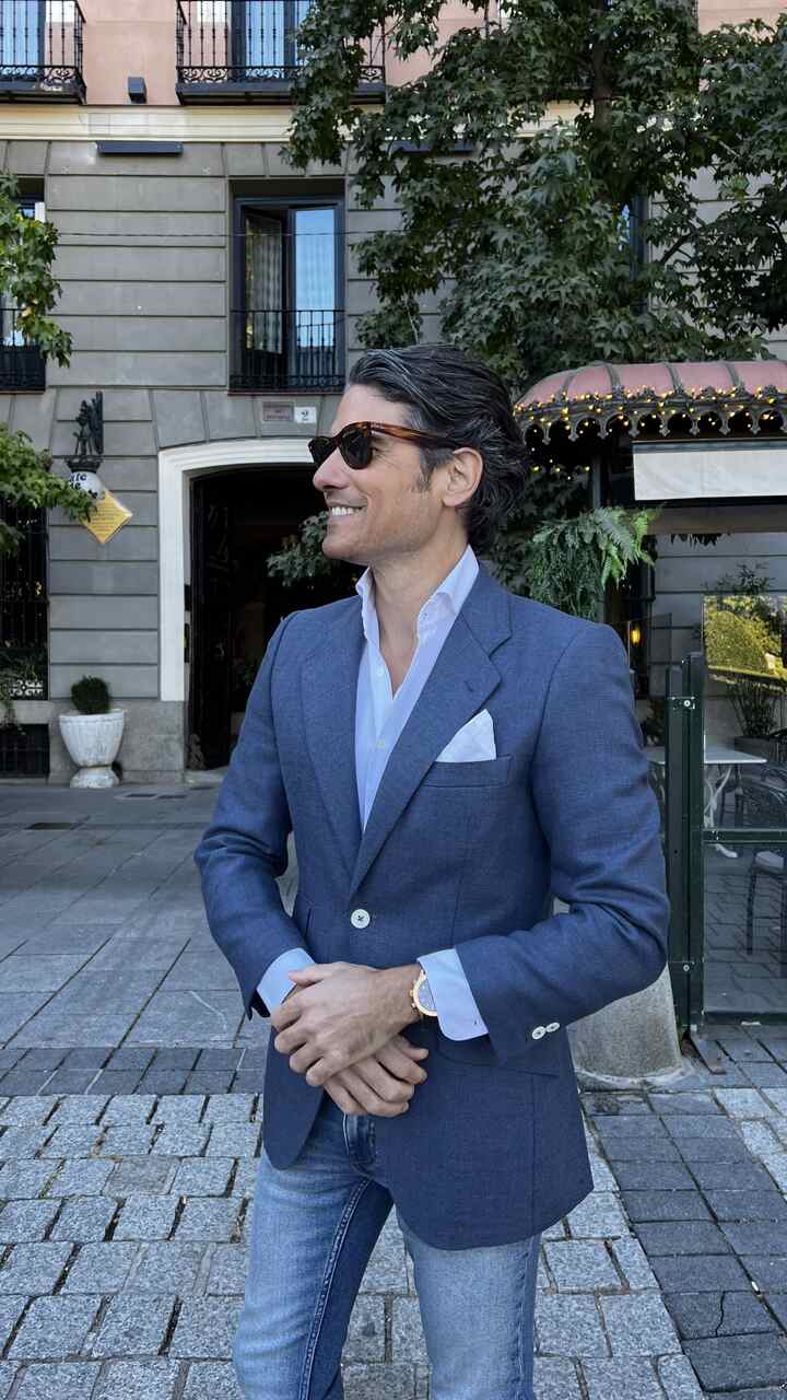 Julián Porras-Figueróa, marido de Olivia de Borbón: «De novios, me presentó a Armani y lancé mi marca»