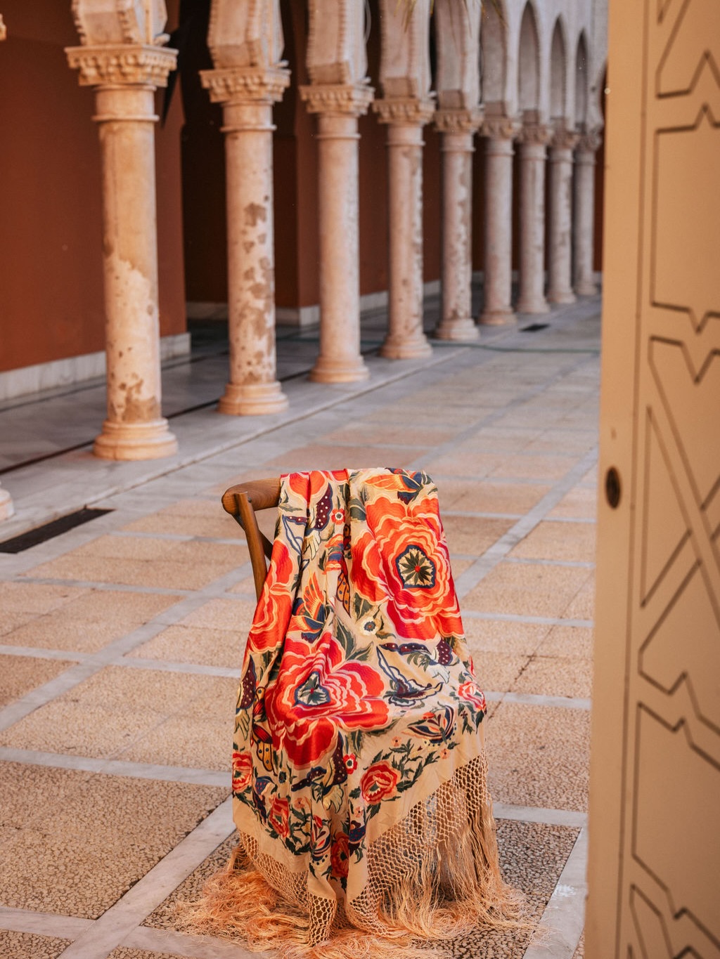 mantón de Manila colores