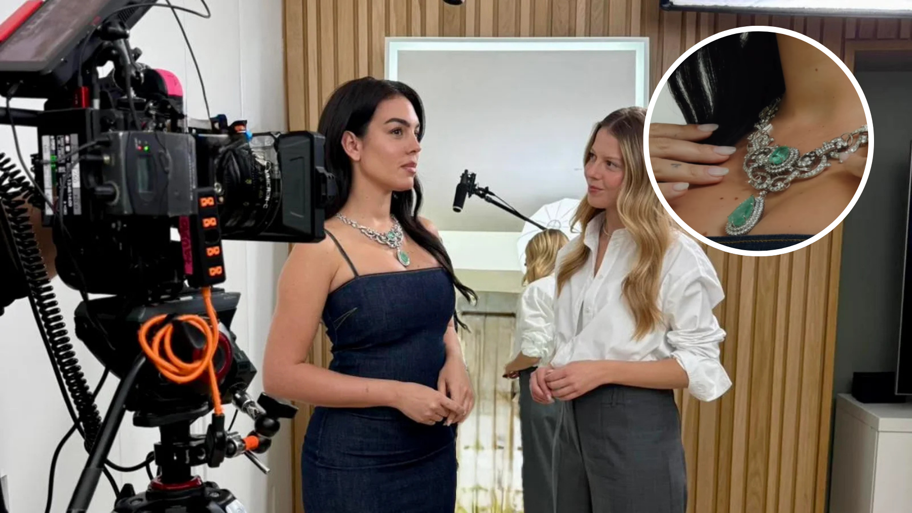 Georgina deslumbra con una exclusiva joya