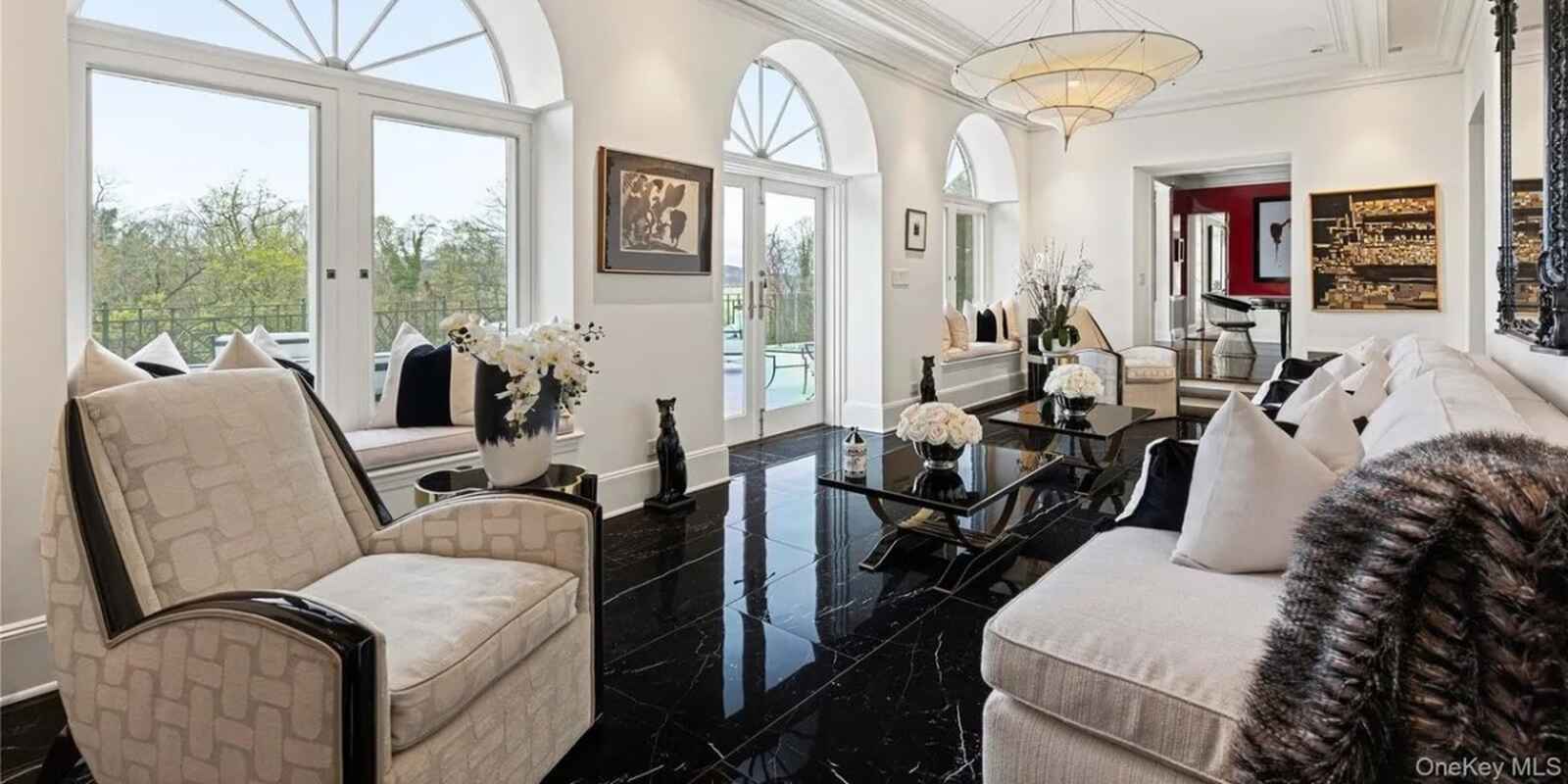 Salón de la casa de Nueva York