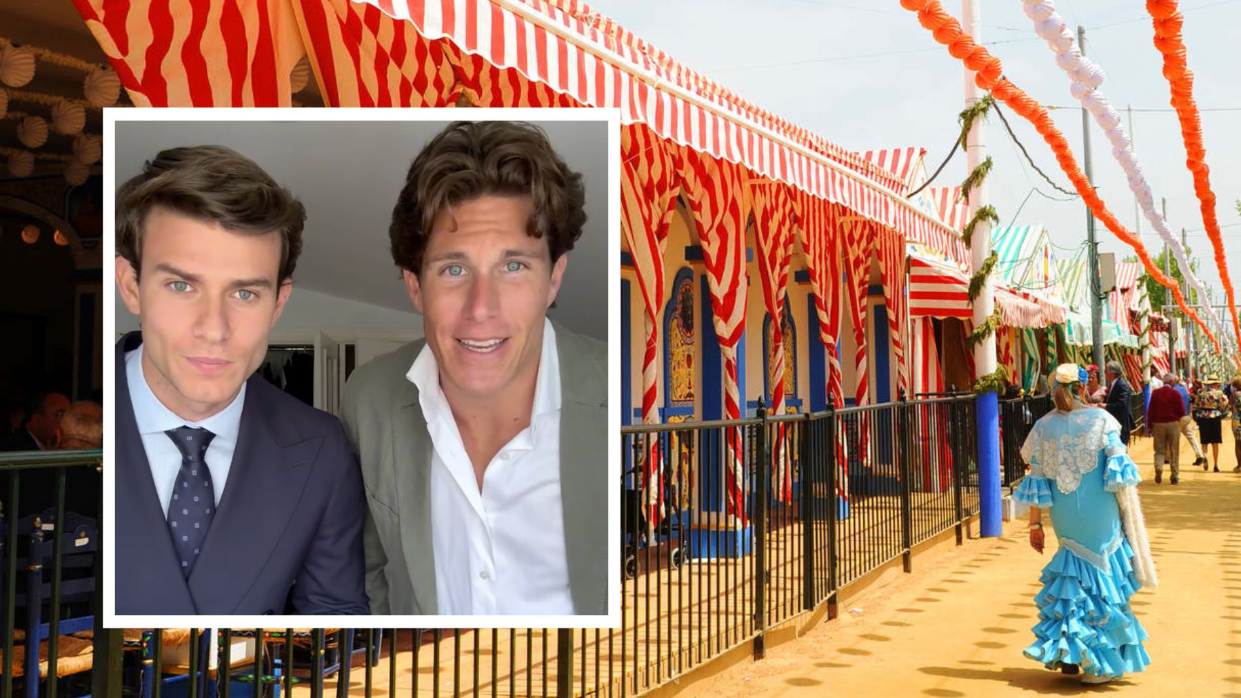 Dos sevillanos desmontan los mitos de la Feria de Abril: Eso de que sin caseta no haces nada es mentira