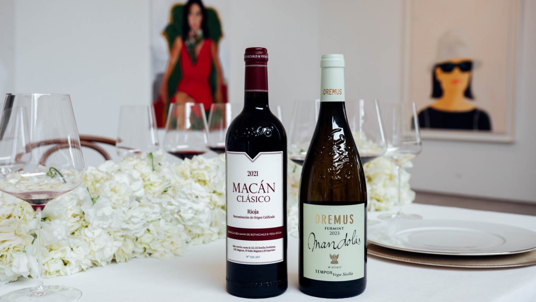 Los VIPs del Mutua Madrid Open disfrutarán este año de los vinos de Vega Sicilia: Mandolás y Macán Clásico