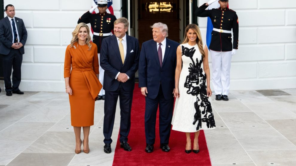 Máxima de Holanda Melania Trump