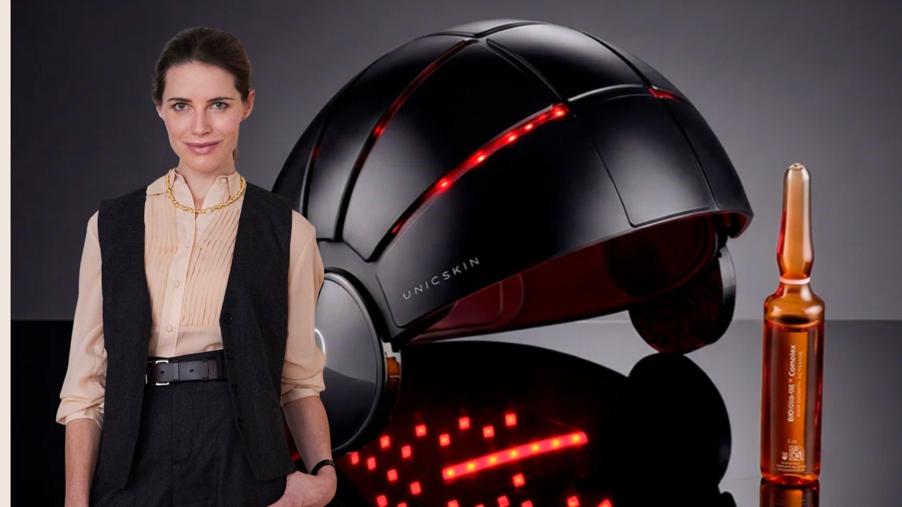 Mónica Sada lanza con Unicskin el primer sistema clínico capilar en casa que promete hasta un 35% más de densidad