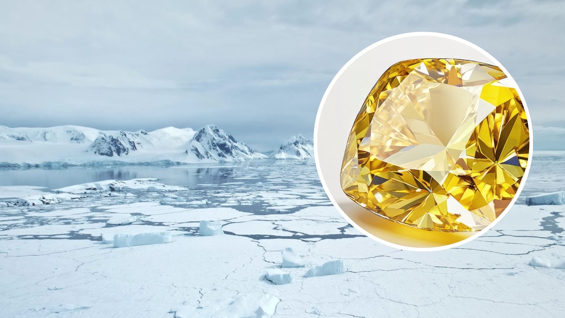 Hallan un diamante amarillo de 15 millones en una mina del Círculo Polar que estaba a punto de echar el cierre