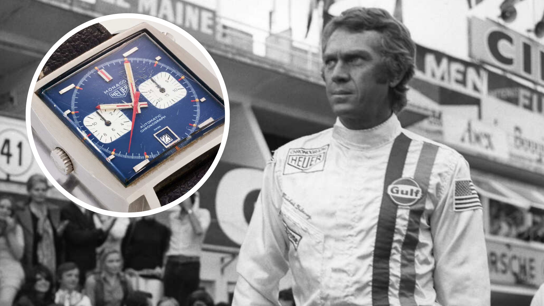 El reloj que Steve McQueen llevó en