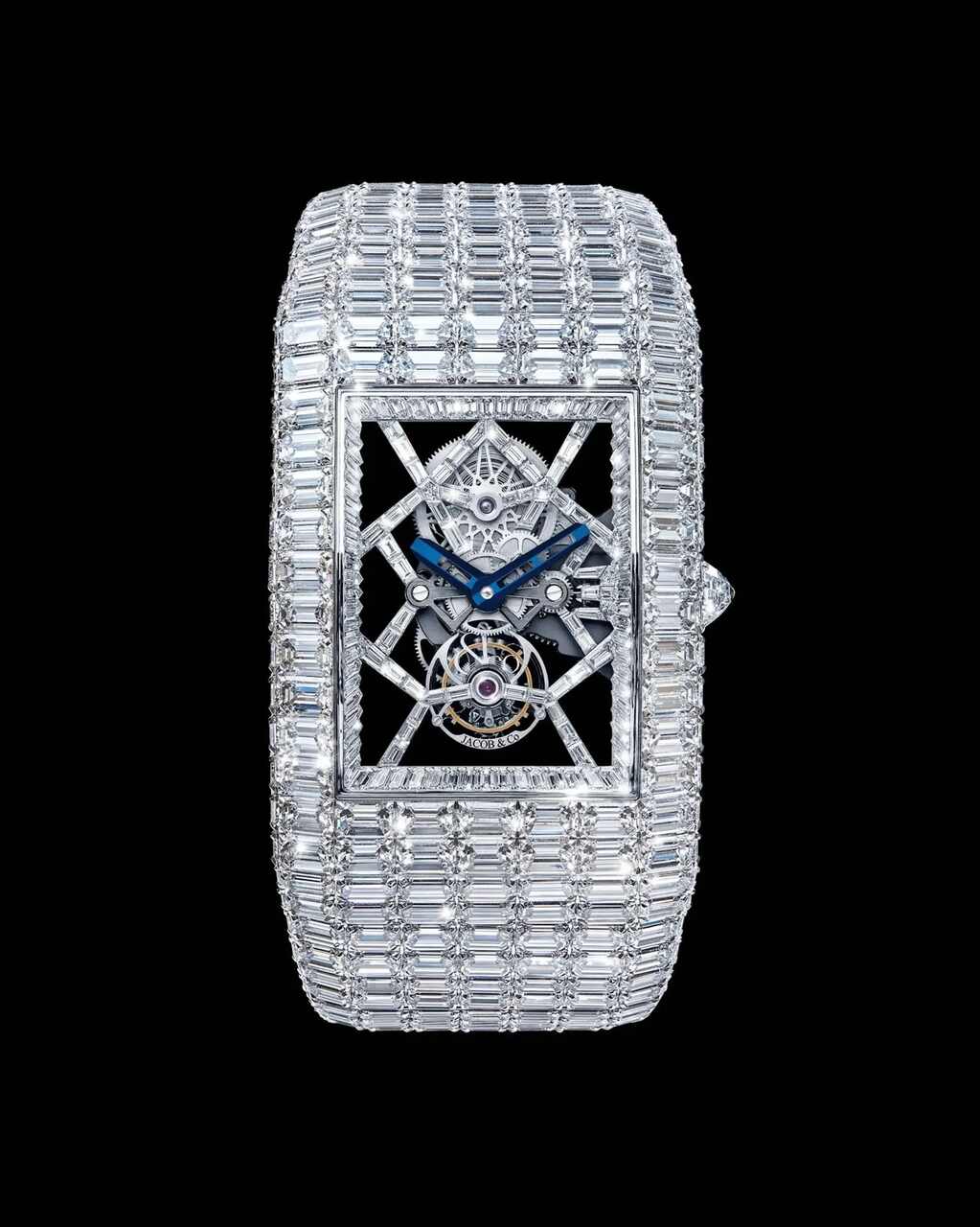 Dwayne Johnson reloj diamantes