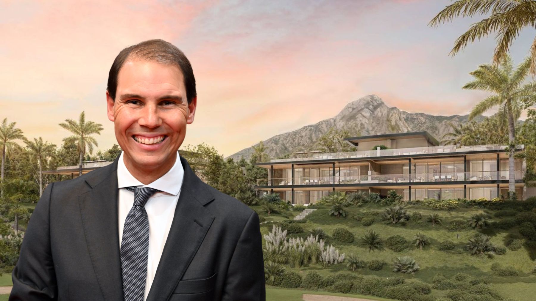 Rafa Nadal se une a Armani para construir 33 viviendas de lujo en Marbella