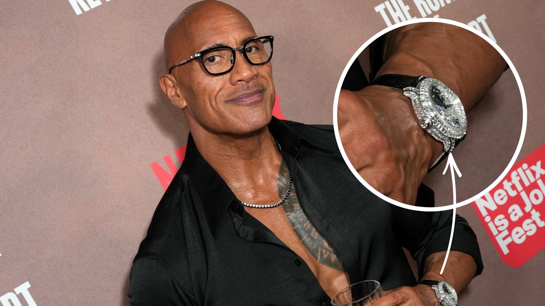 El reloj de casi un millón de euros inspirado en las perlas de caviar, Dwayne