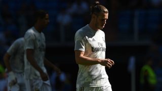 Gareth Bale, cabizbajo, durante un partido con el Real Madrid. (Getty)