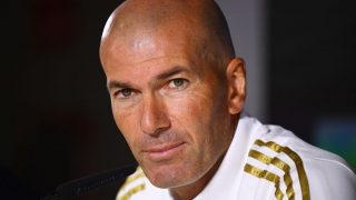 Zidane, en rueda de prensa. (AFP)