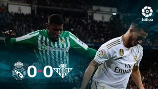 El Real Madrid no fue capaz de ganar al Betis en el Bernabéu.