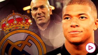 Zidane abrió la puerta al fichaje de Mbappé por el Real Madrid.