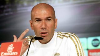 Zinedine Zidane, durante una rueda de prensa (EFE).