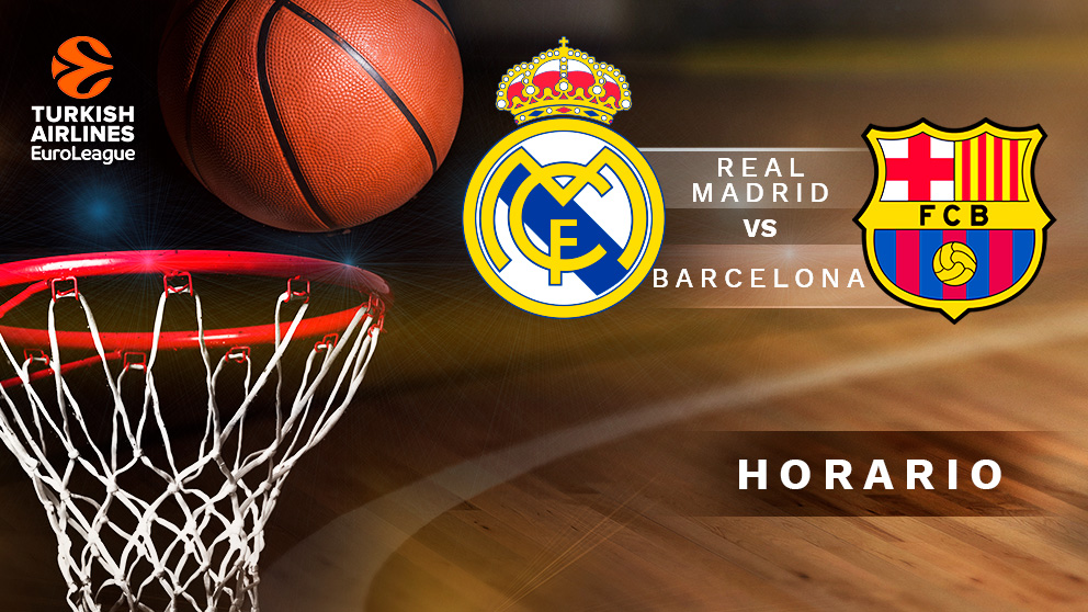 Real Madrid - Barcelona: Horario y dónde ver directo por TV partido de baloncesto de la Euroliga