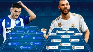 Alavés y Real Madrid se enfrentan en Mendizorroza.