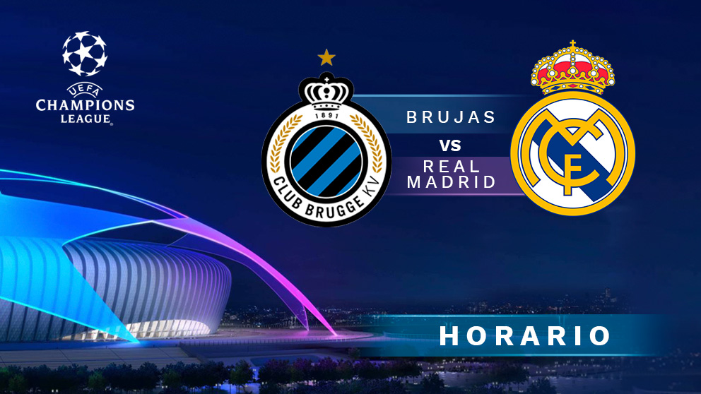 Brujas vs Real Madrid: horario y dónde ver en directo por TV el partido de  Champions League hoy