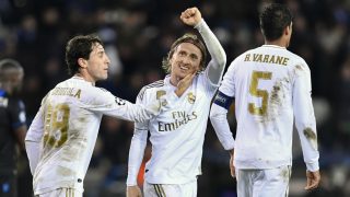 Modric celebra un gol. (AFP)