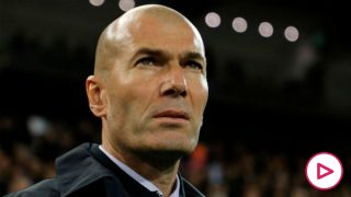 Zidane, durante un partido. (Getty)