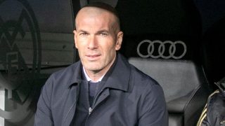 Zidane, durante un partido. (Enrique Falcón)