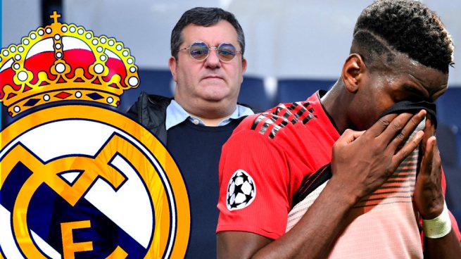 El Real Madrid descarta la llegada de Pogba en enero y Raiola ya lo sabe.