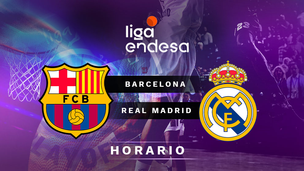 Barcelona - Real Madrid: Horario dónde ver el Clásico en directo por TV | Liga Endesa